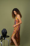 Pocket Slit Cami Dress