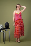 Ruffle Skirt Long