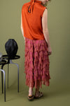 Ruffle Skirt Long