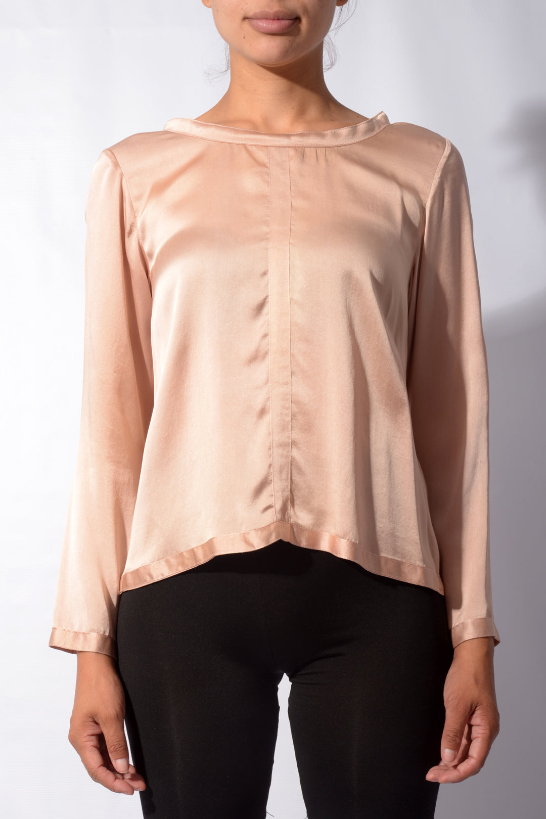 Silk Satin T-Shirt