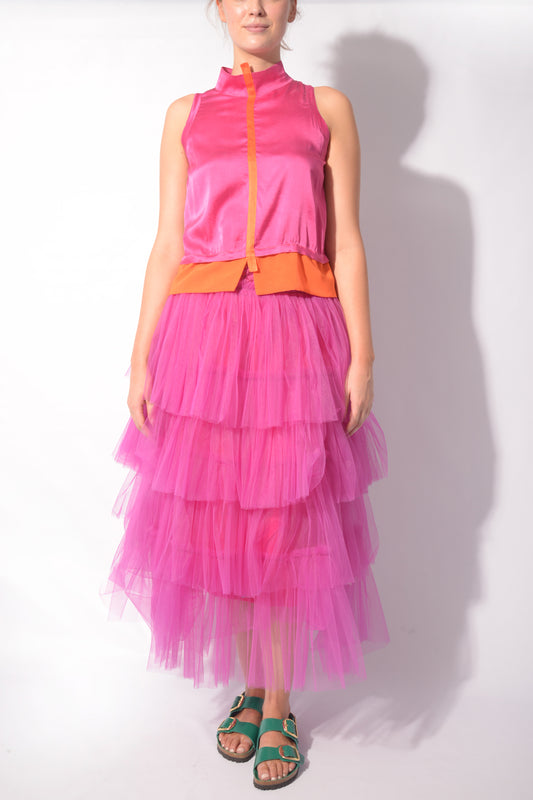 Tiered Tulle Skirt